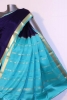 Contrast Classic Pure Mysore Crepe Silk Saree